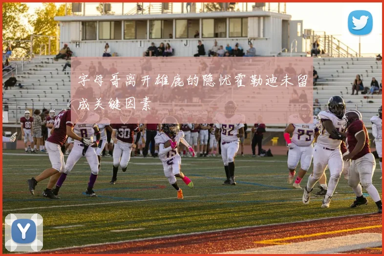 字母哥离开雄鹿的隐忧霍勒迪未留成关键因素